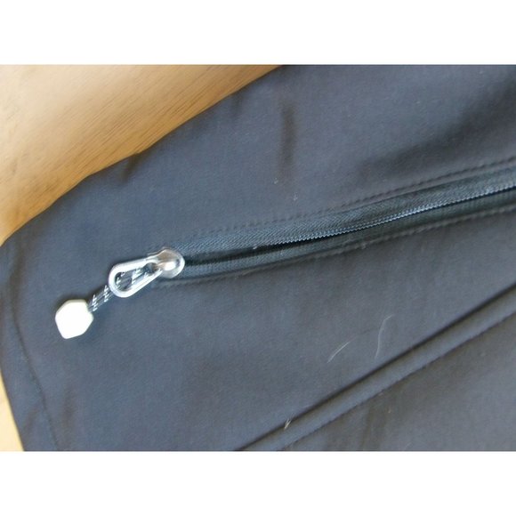 Ultraclub Custom Embroidered Black All Weather Jacket Sz L - Picture 5 of 12